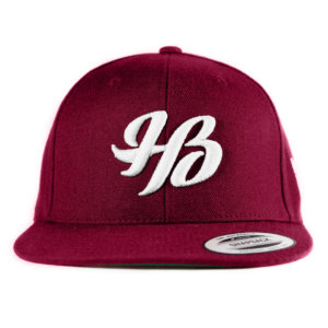 Higher Blend Monogram Hat - Maroon