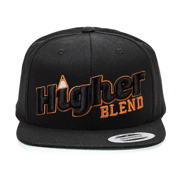 Higher Blend Pencil Pusher Snapback Hat - Black