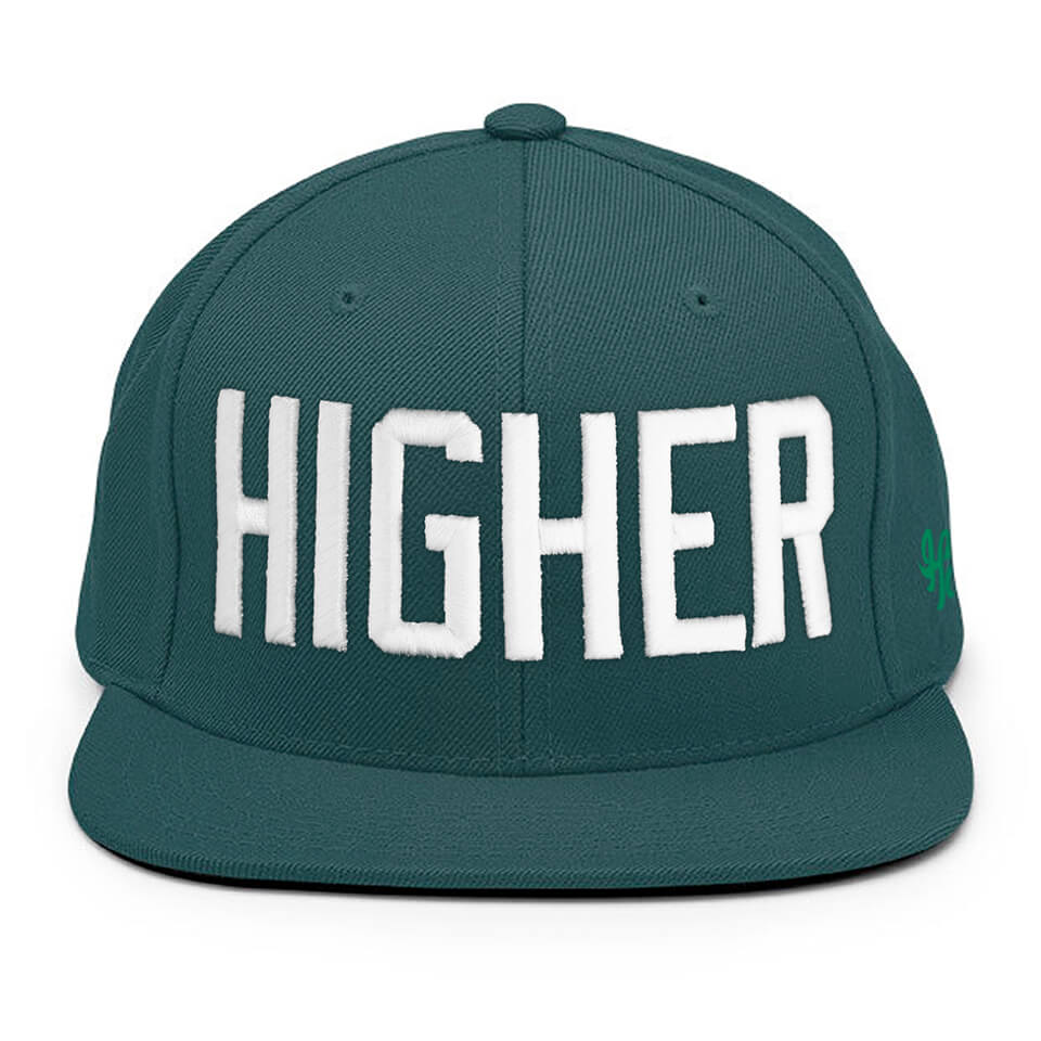 Higher Blend Varsity Snapback Hat - Higher Blend