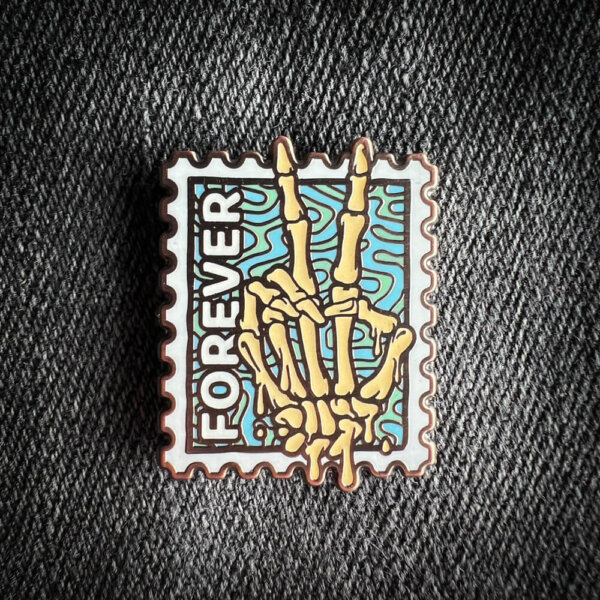 Forever Peace Pin - Copper