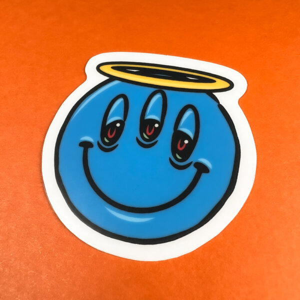 Angel Smiley Sticker
