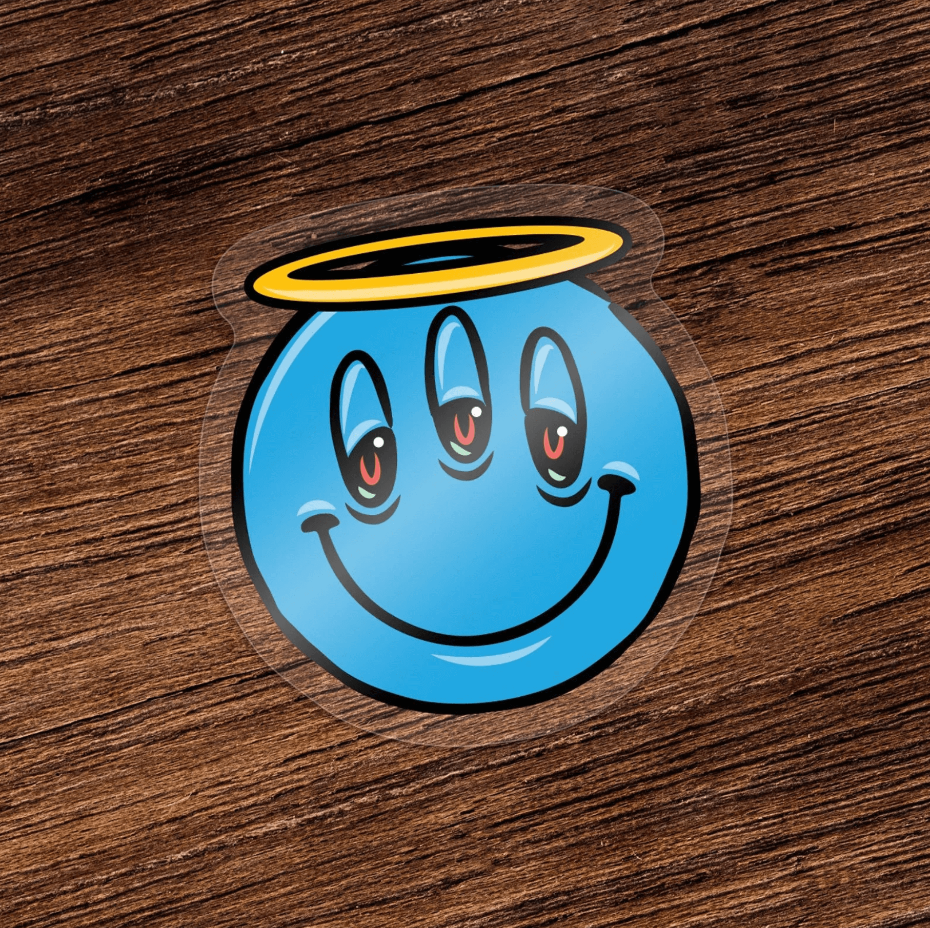 Smiley - Aufkleber