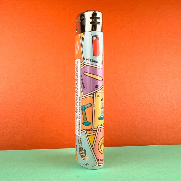 Weed Loteria Classic Bic Lighter