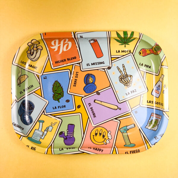 Cannabis Loteria Rolling Tray